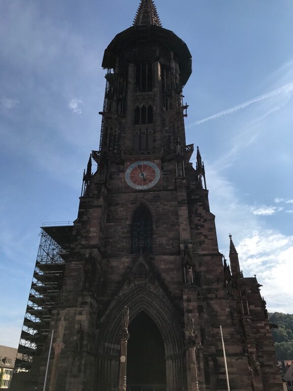 Freiburger Münster auf dem Münsterplatz