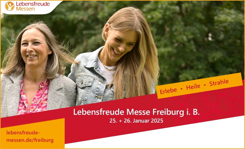 Flyer Lebensfreude Messe Freiburg 2025