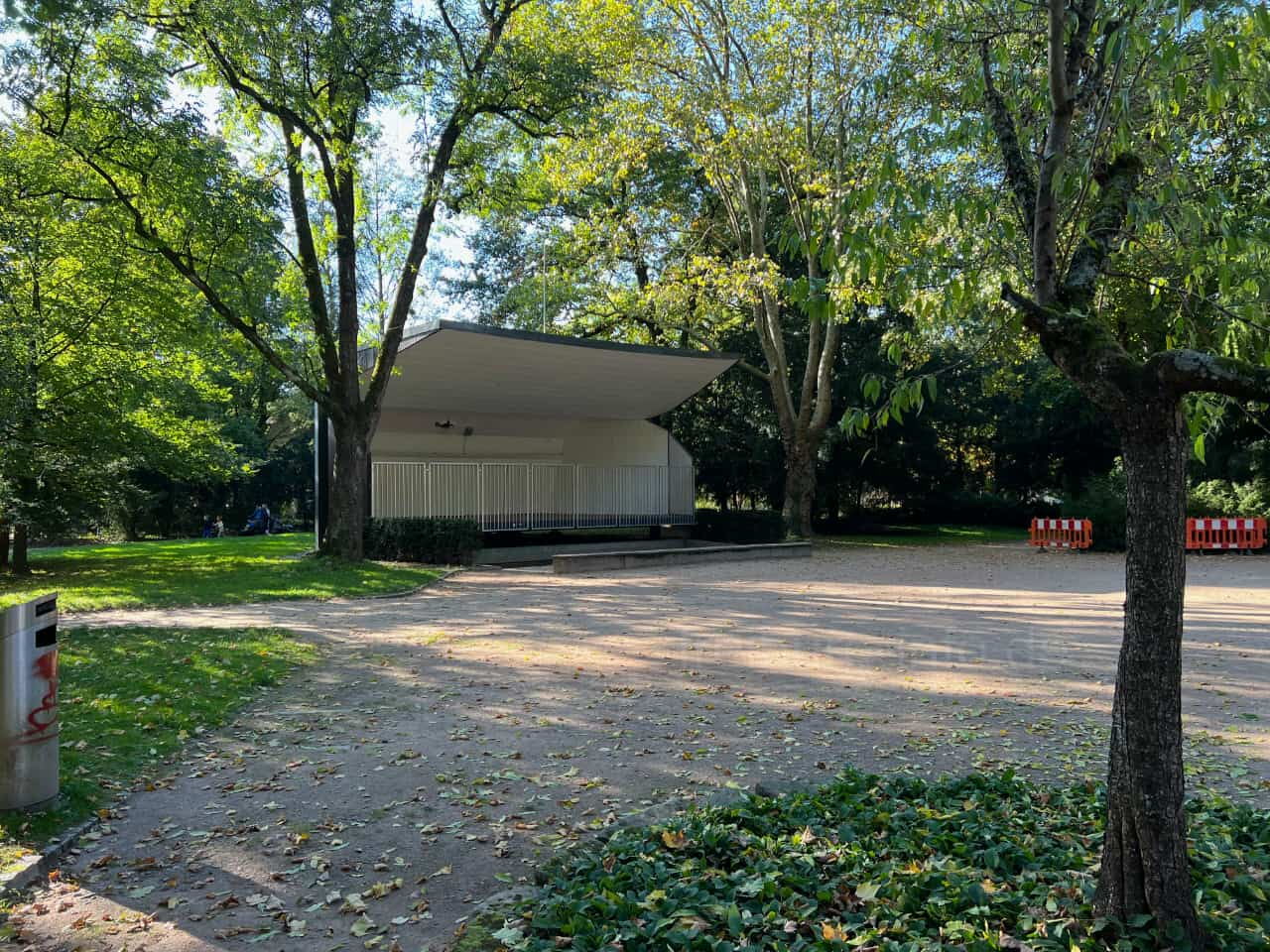 Musikpavillion im Rosenfelspark Lörrach