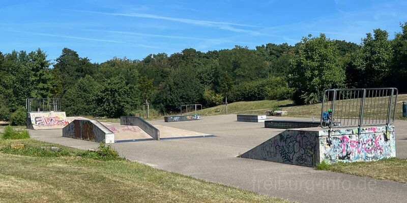 Skatepark im Freiburger Stadtteil Rieselfeld