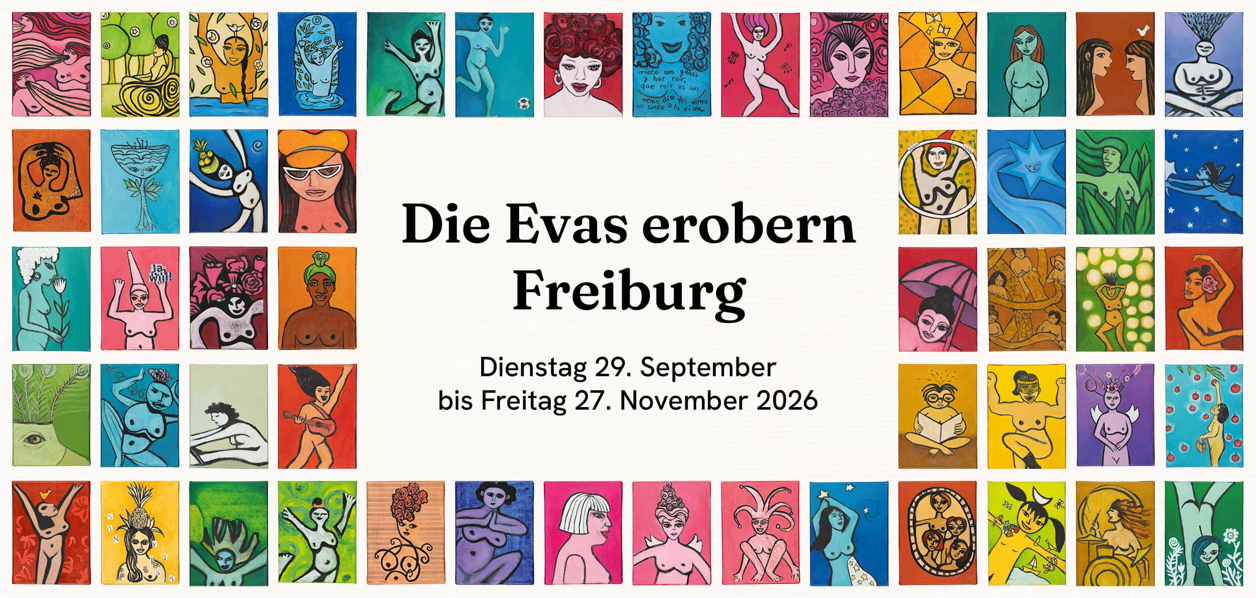 Flyer "Die Evas erobern Freiburg"