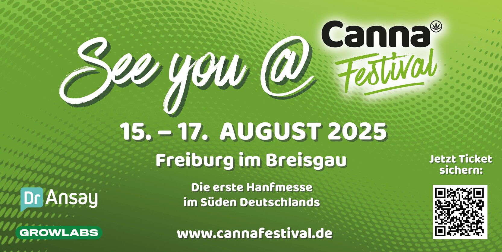 Flyer CannaFestival Freiburg 2025