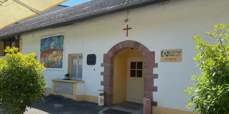 Eingang zur WODAN Halle