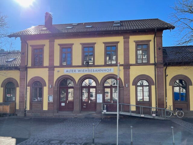 Alter Wiehrebahnhof im Freiburger Stadtteil Wiehre