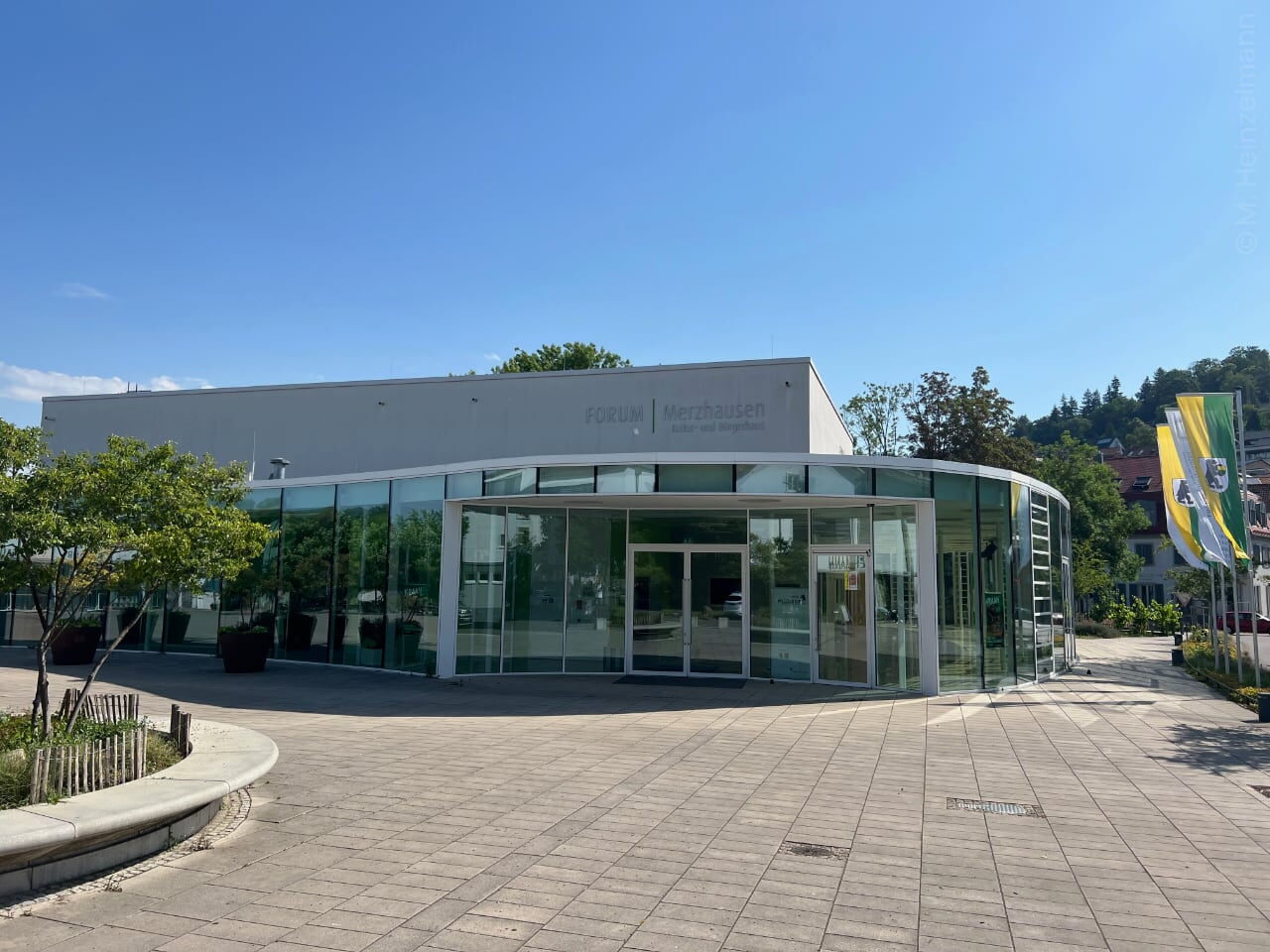 Forum in der Gemeinde Merzhausen bei Freiburg im Breisgau
