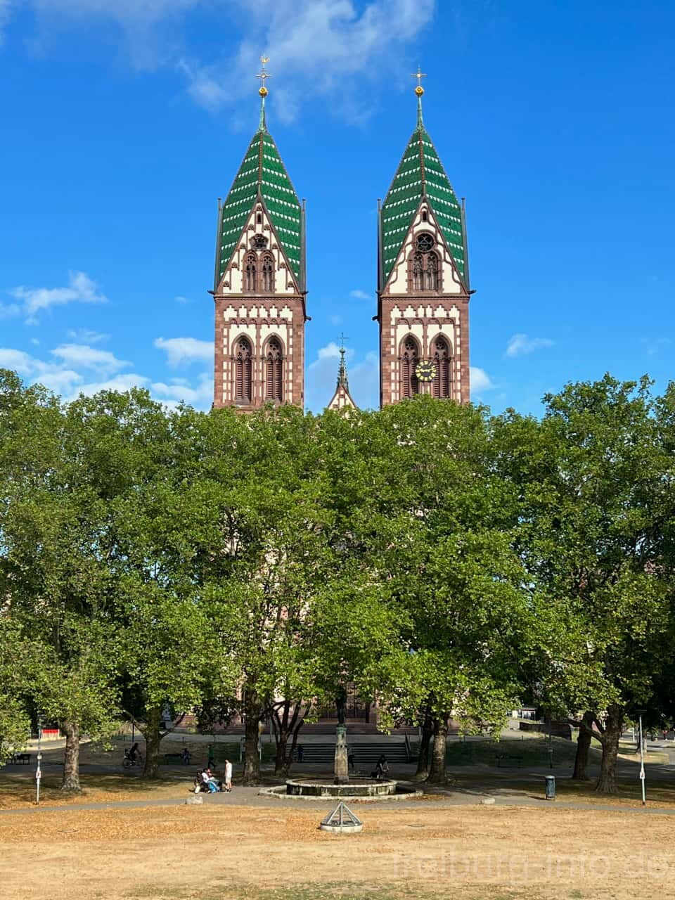 Stühlinger Kirchplatz in Freiburg im Breisgau