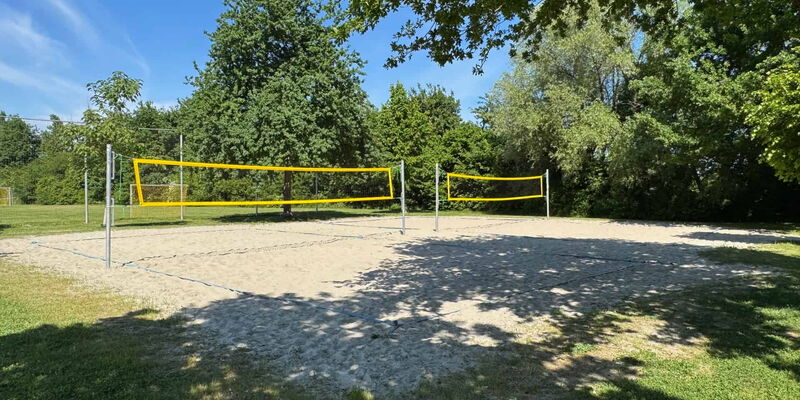Beachvolleyballfeld am Baggersee in Schutterwald