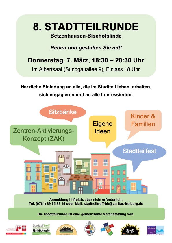 Plakat Stadtteilrunde Betzenhausen 2024