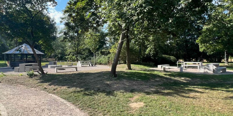 Grillzone im Dietenbachpark Freiburg