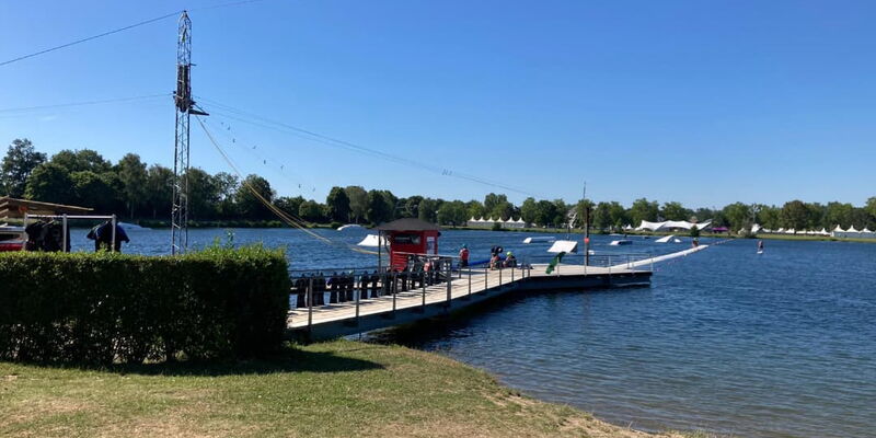 Start Wasserski Tunisee