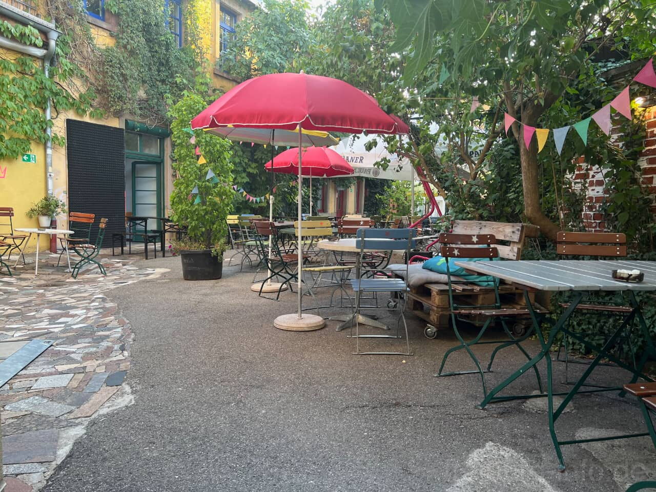 Jos-Fritz-Café Innenhof