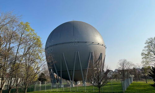 Gaskugel in Freiburg (Betzenhausen)