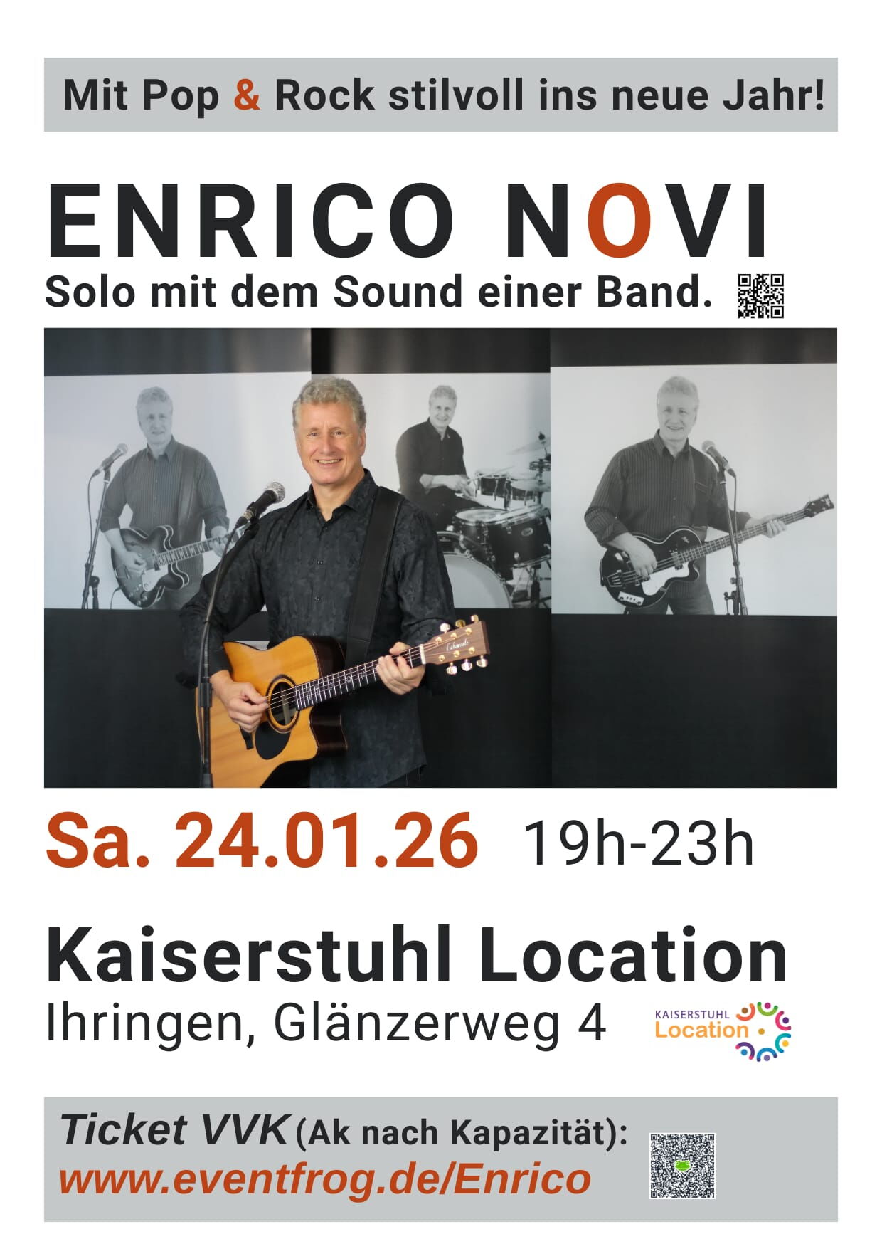 Flyer Solo von ENRICO NOVI