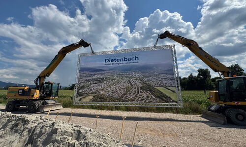 Rahmenplan zum neuen Freiburger Stadtteil Dietenbach