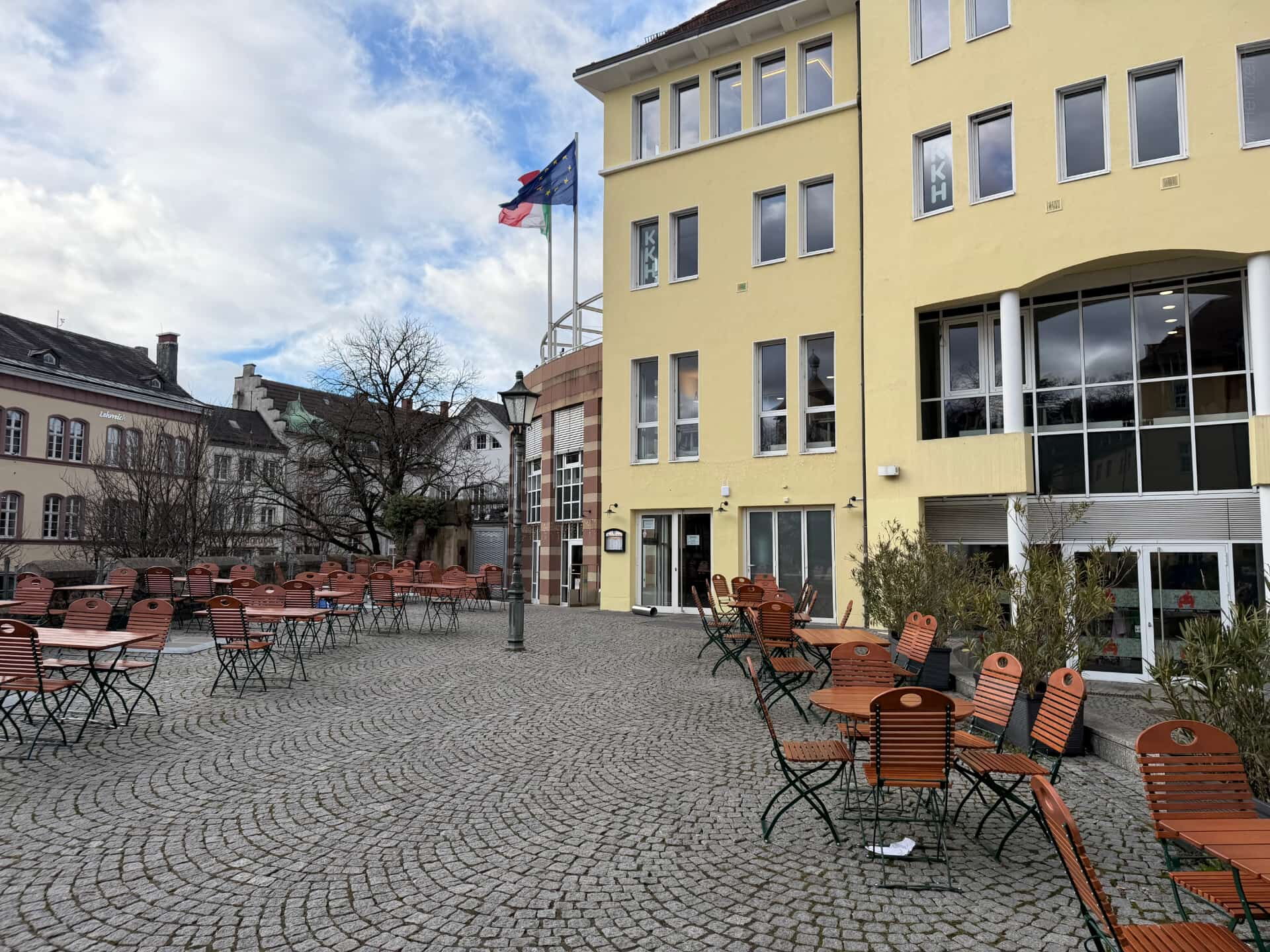 Wirtshaus Augustiner am Platz am Augustinerplatz in der Freiburger Altstadt