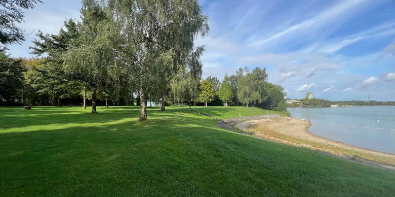 Liegewiese im Freibad Schutterwald