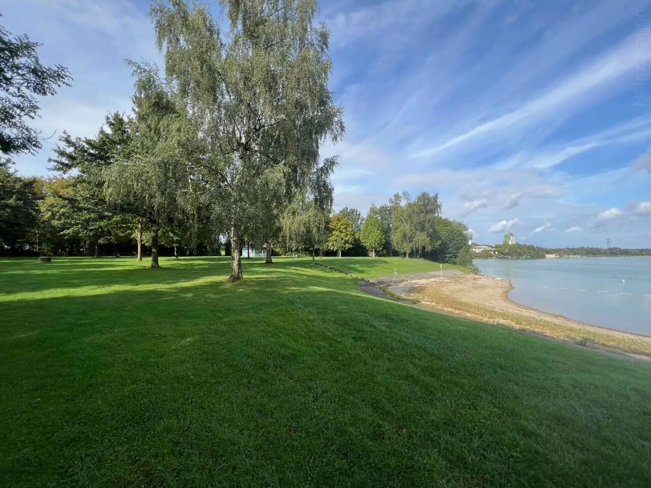 Liegewiese im Freibad Schutterwald
