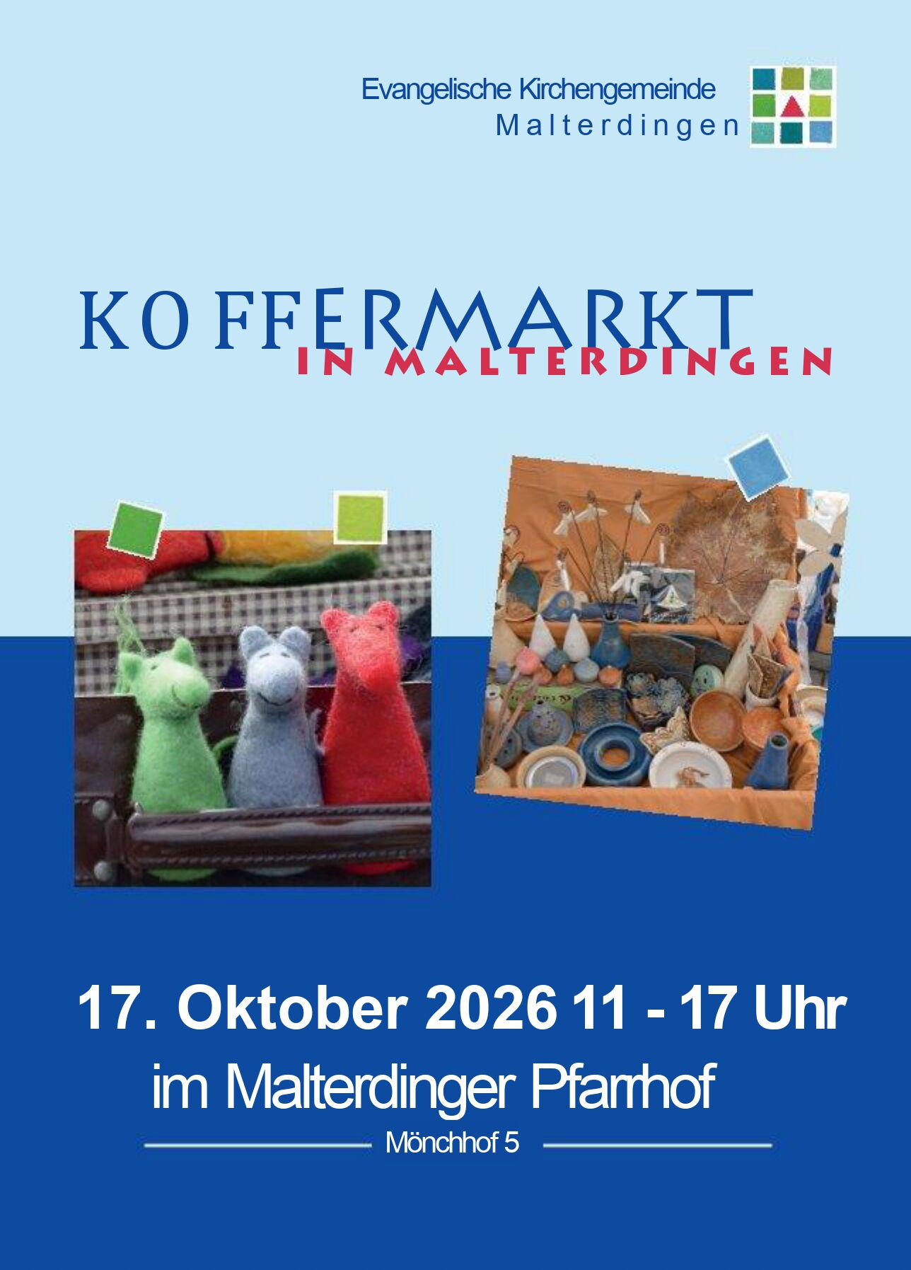 Flyer Koffermarkt in Malterdingen