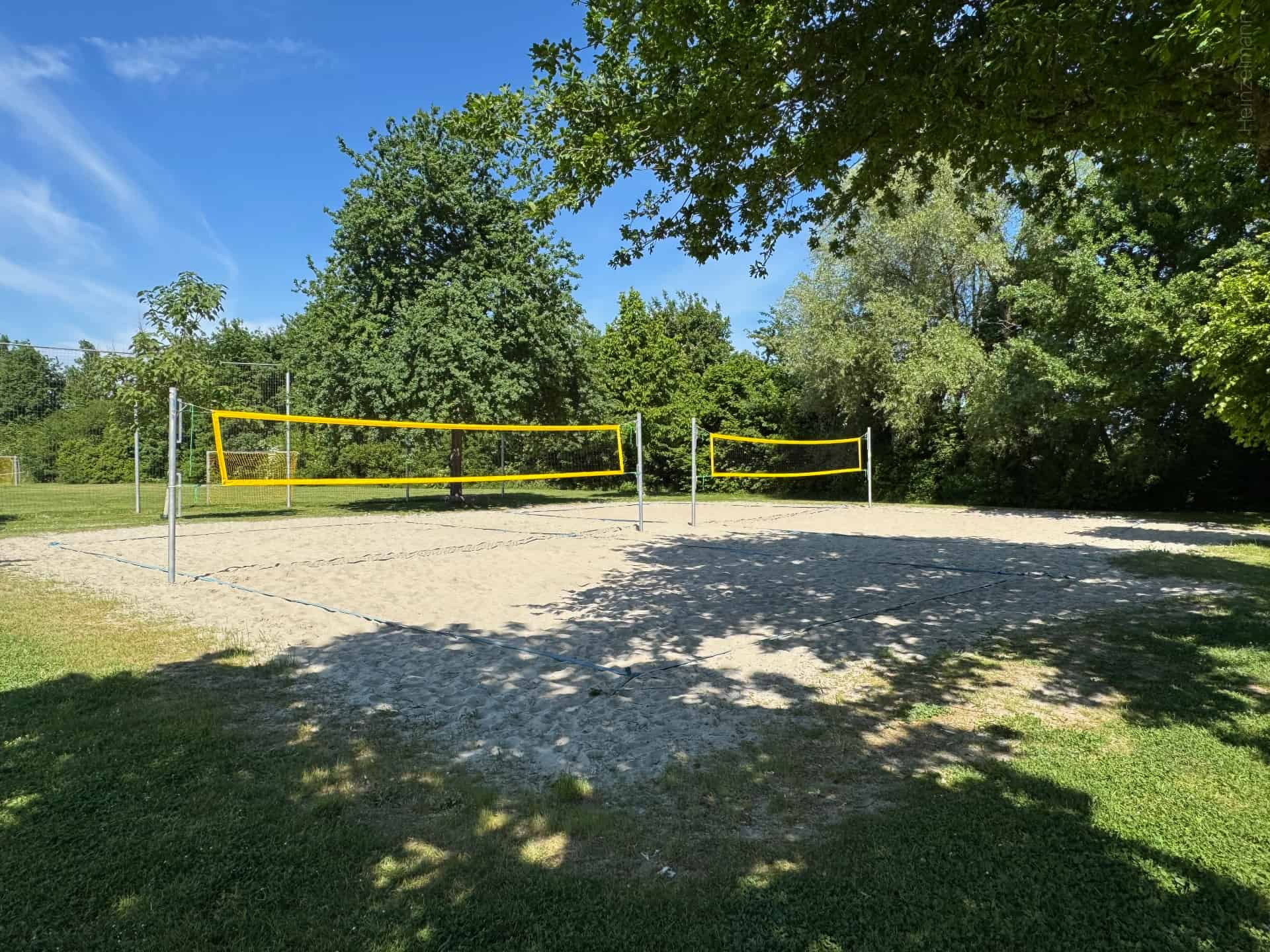 Beachvolleyballfeld am Baggersee in Schutterwald