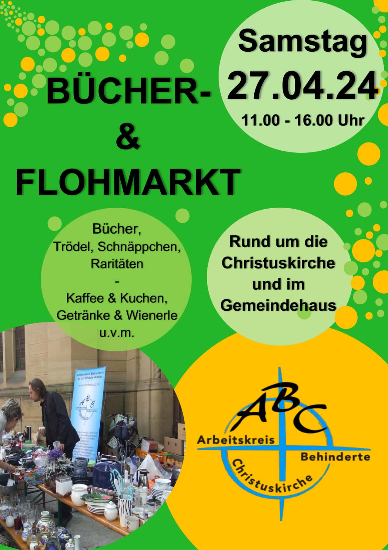 Flyer Flohmarkt Christuskirche 2024