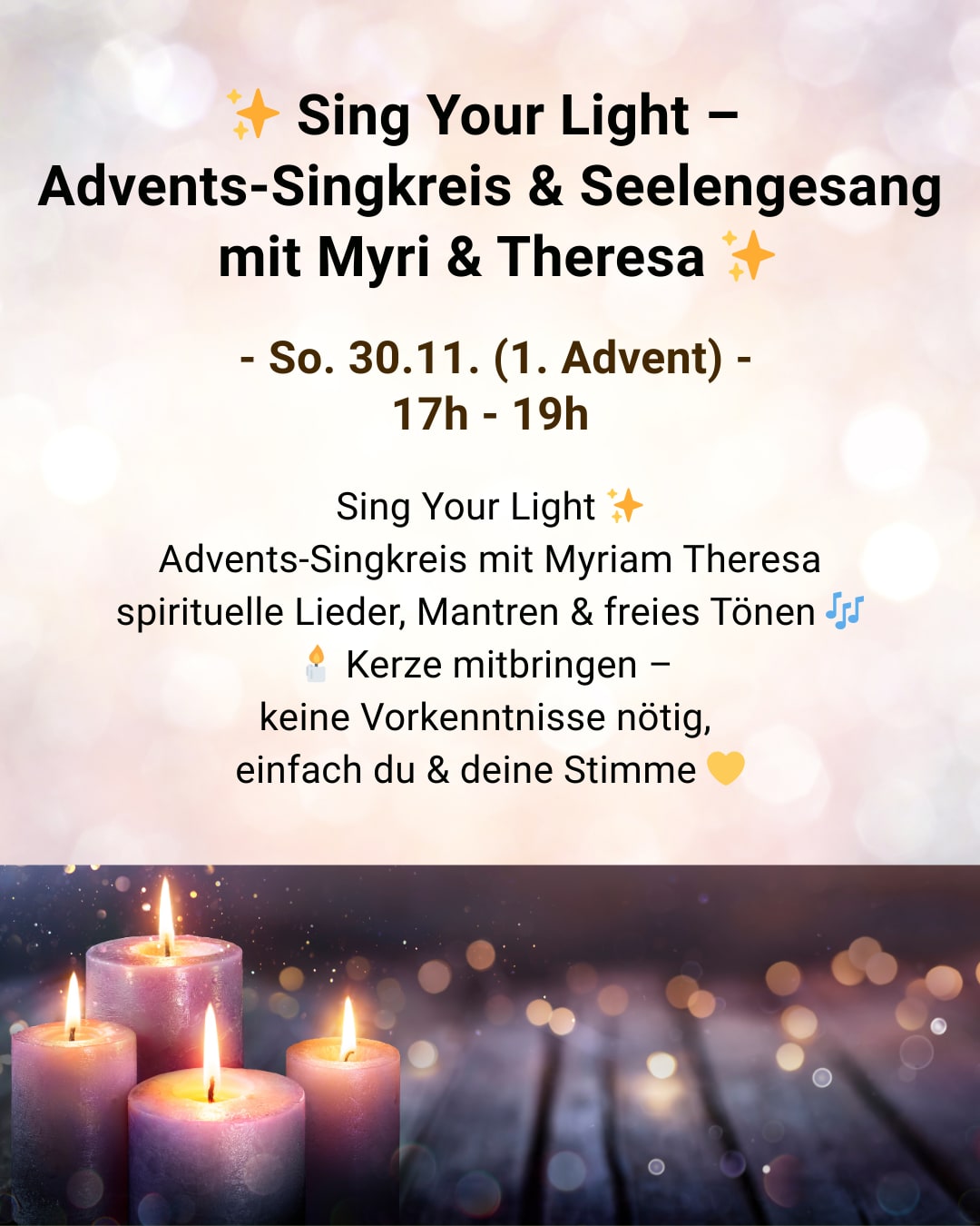 Sing Your Light!