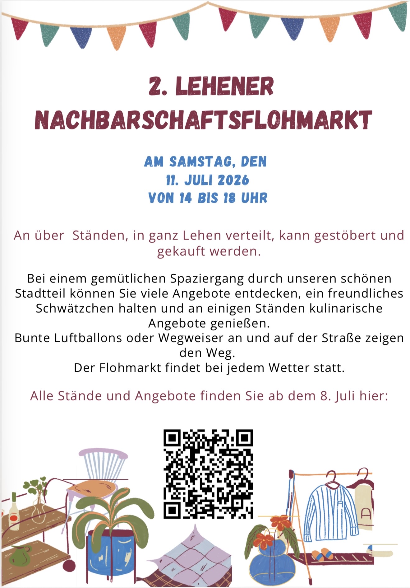 Nachbarschaftsflohmarkt Lehen
