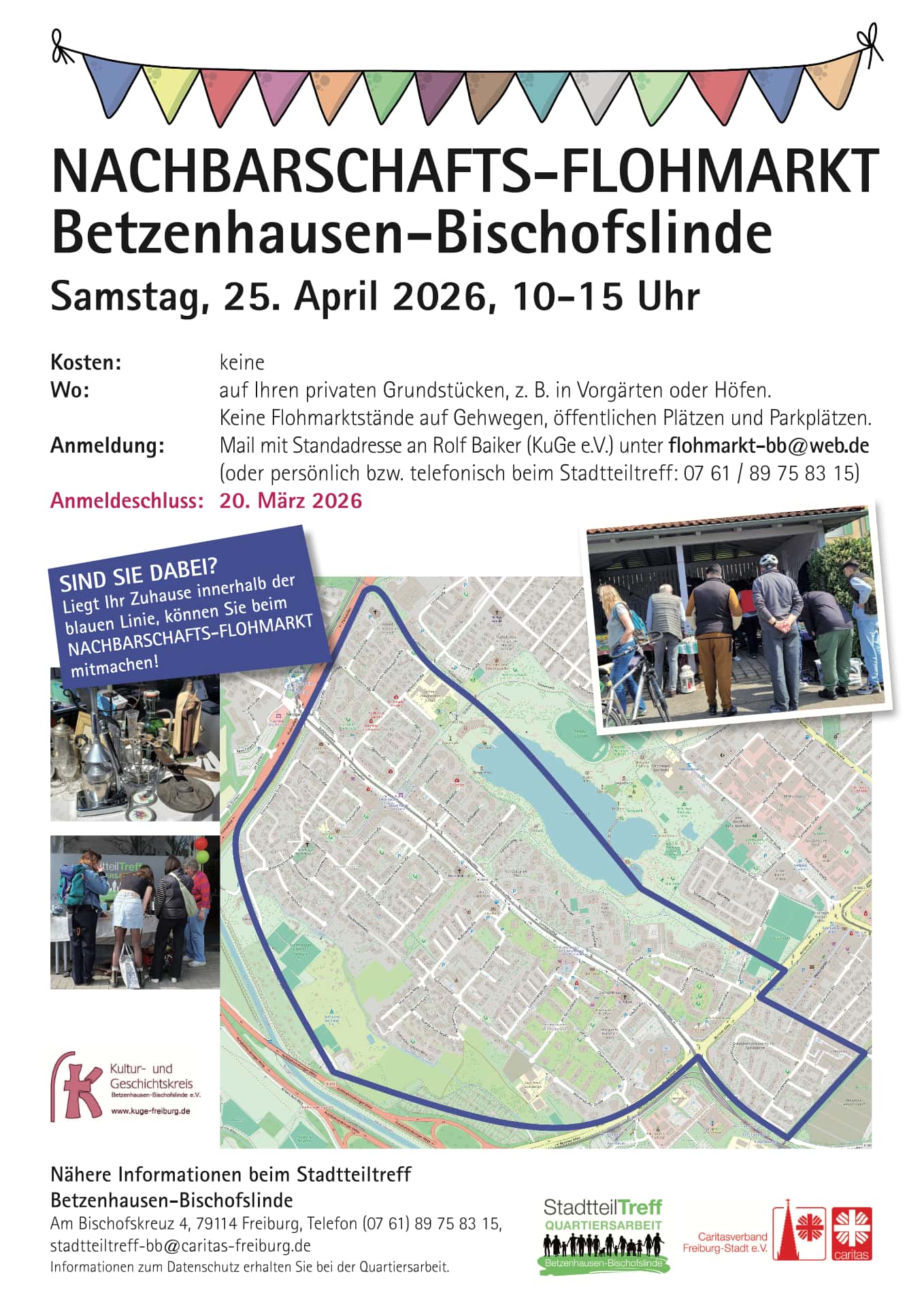 Nachbarschafts&shy;flohmarkt Betzenhausen